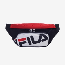 Fila Linear Logo Hip Color - Miesten Muut Pussit - Laivastonsininen | FI-32422